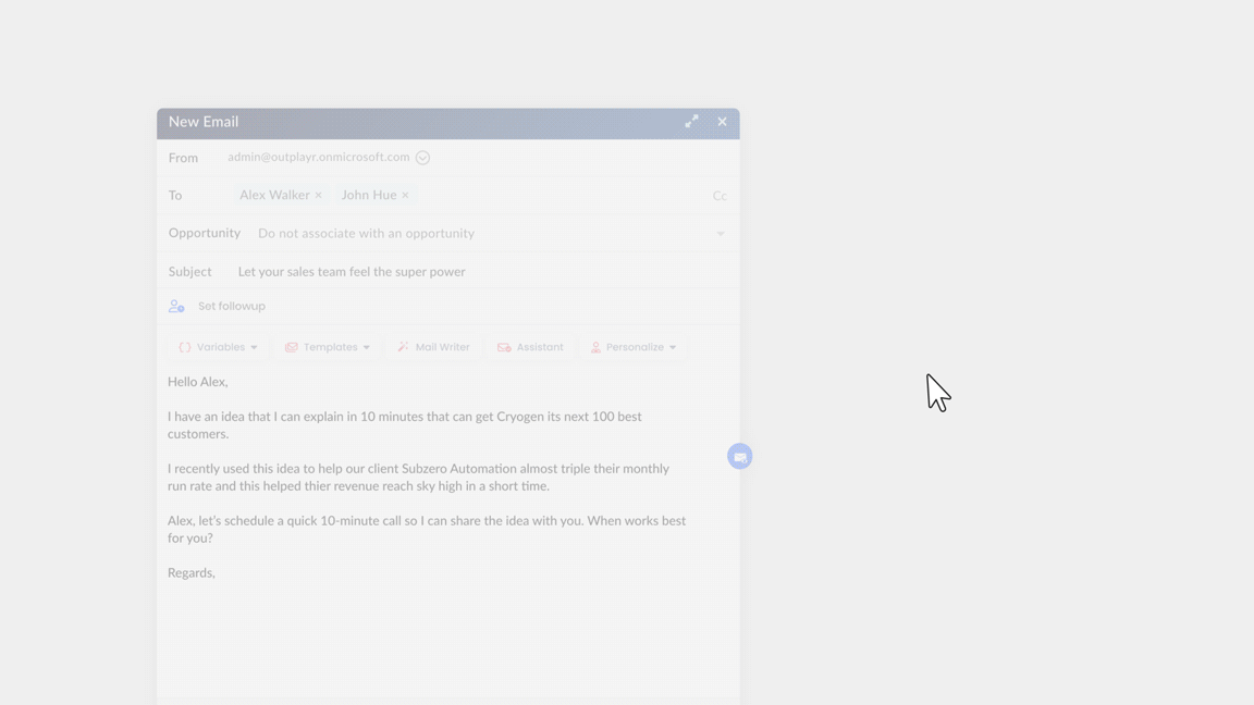 Score and improve emails with AI email assistant