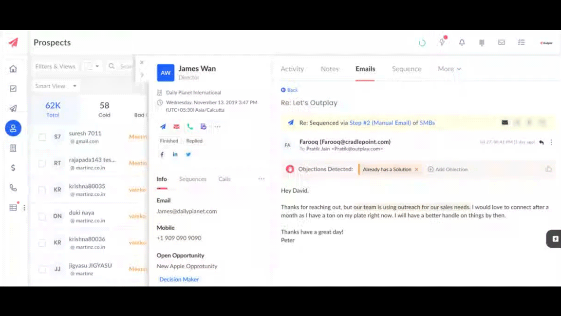 AI-powered real time objection handling