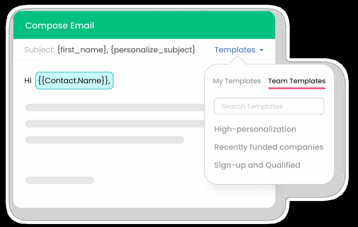 Share emails that drive sales using Outplay’s email template library