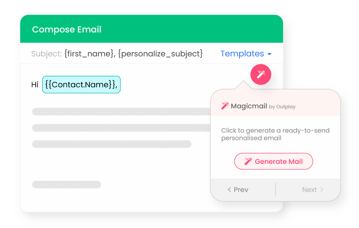 Replicate outbound success with the template library