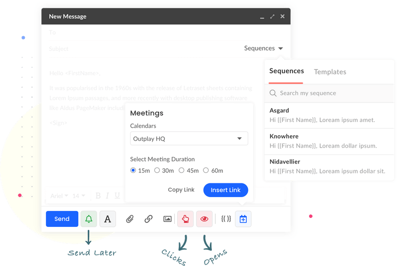 Automate outbound with Outplay’s email sequence software